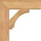 Ekena Millwork Imperial Block Smooth Bracket, Western Red Cedar, 3 1/2"W x 16"D x 16"H BKT04X16X16IMP05SWR - alternate 4